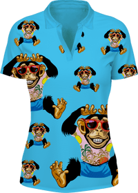 Cheeky Monkey Women's Polo 3