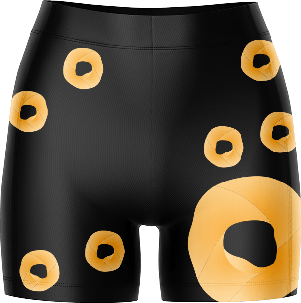 Cheezels Inspired Bike Shorts - fungear.com.au