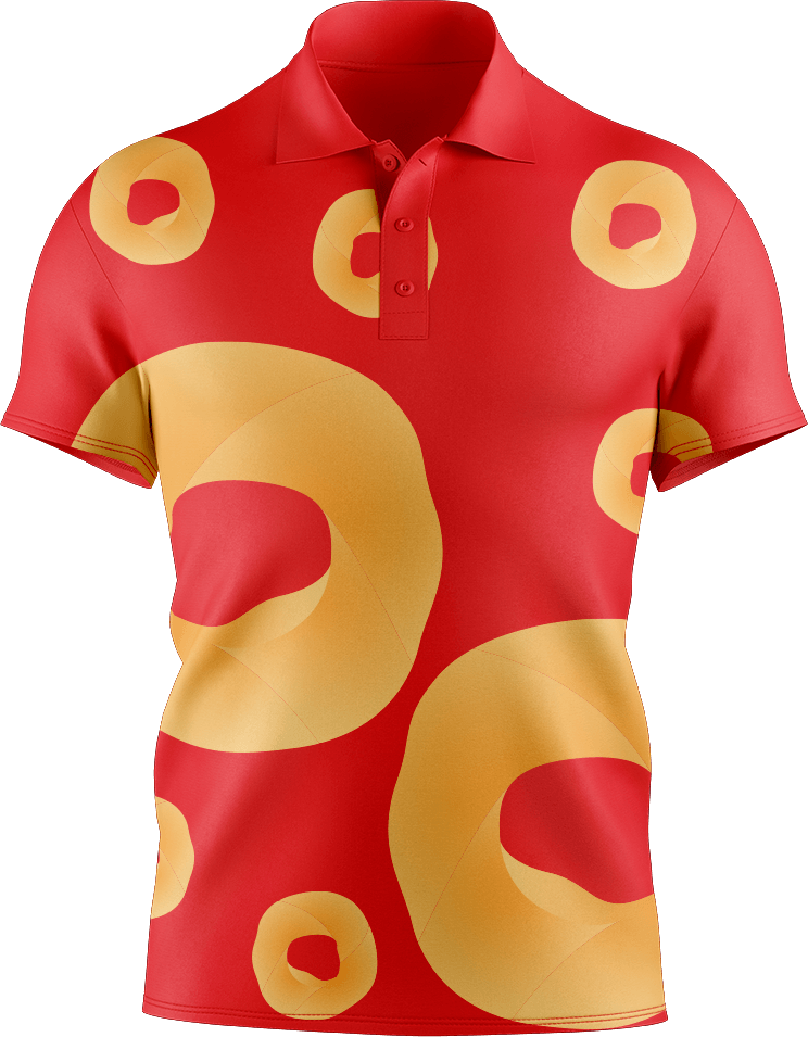 Cheezels Inspired Men's Short Sleeve Polo - fungear.com.au