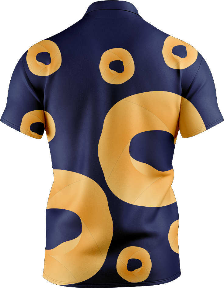 Cheezels Inspired Men's Short Sleeve Polo - fungear.com.au