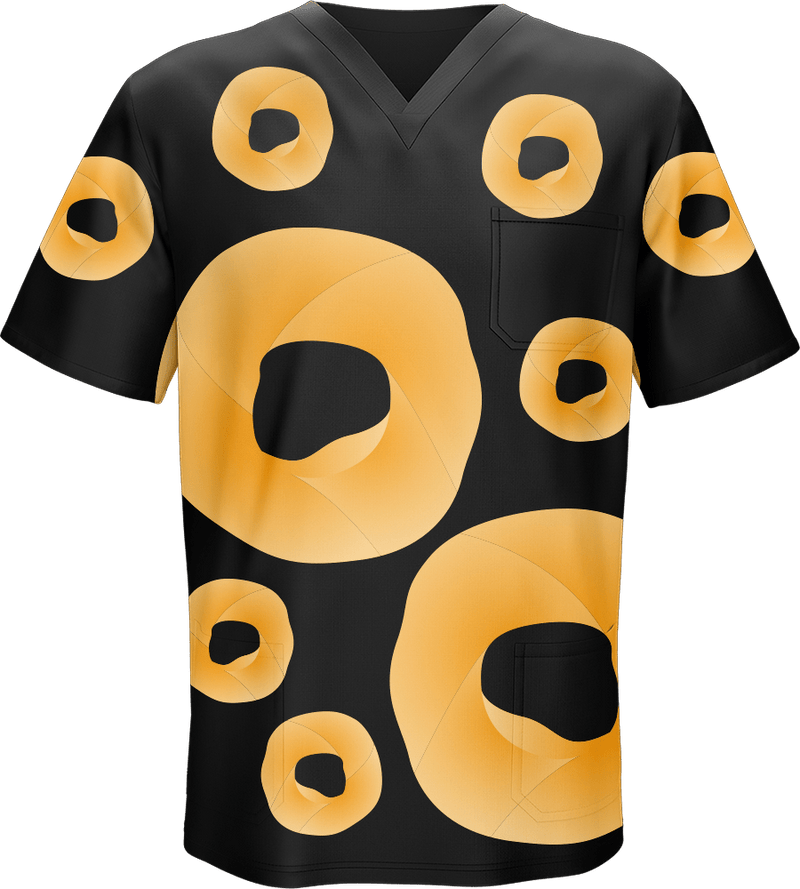 Cheezels Inspired Scrubs