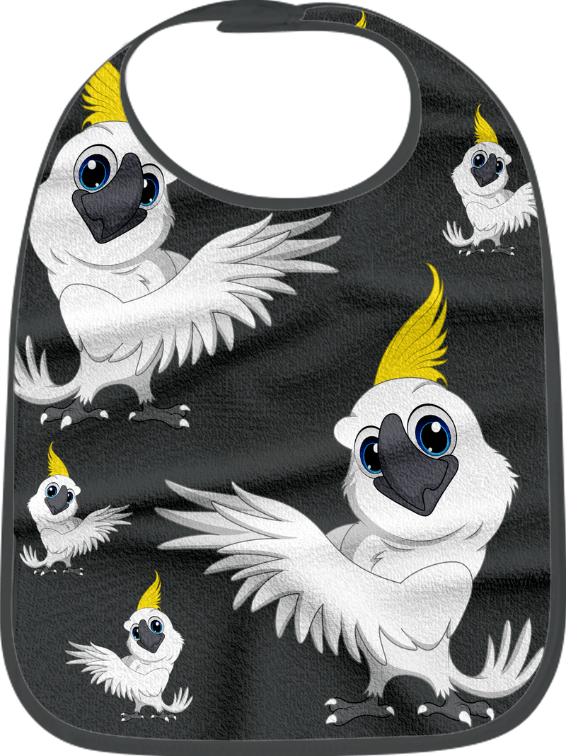 Cool Cockatoo Bibs