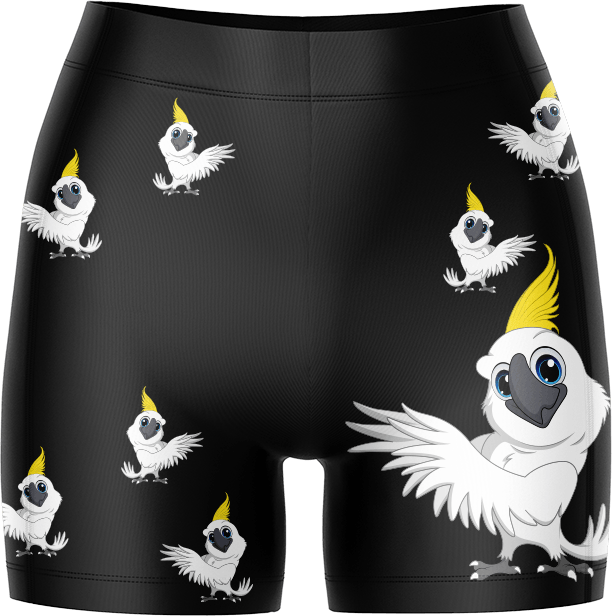 Cool Cockatoo Chamois Bike Shorts