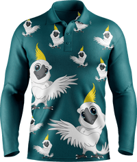 Cool Cockatoo Fishing Shirts 3