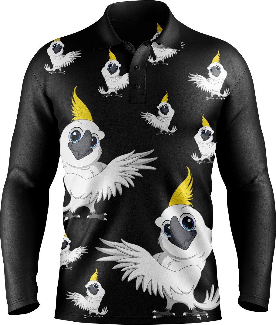 Cool Cockatoo Fishing Shirts