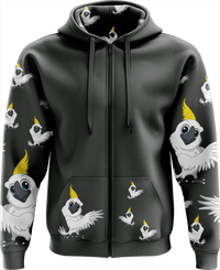 Cool Cockatoo Full Zip Hoodies Jacket 3