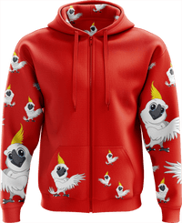 Cool Cockatoo Full Zip Hoodies Jacket 2
