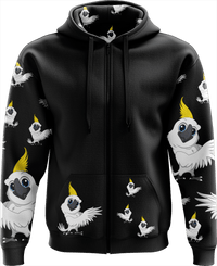 Cool Cockatoo Full Zip Hoodies Jacket 4