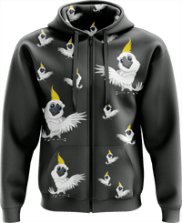 Cool Cockatoo Full Zip Hoodies Jacket 7