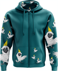 Cool Cockatoo Full Zip Hoodies Jacket 6