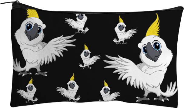 Cockatoo Jumbo Pencil Case - fungear.com.au