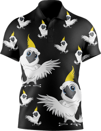 Cool Cockatoo Men's Short Sleeve Polo 4