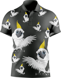 Cool Cockatoo Men's Short Sleeve Polo 1