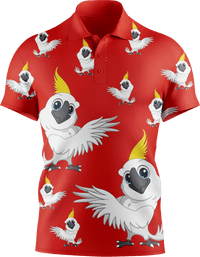 Cool Cockatoo Men's Short Sleeve Polo 3