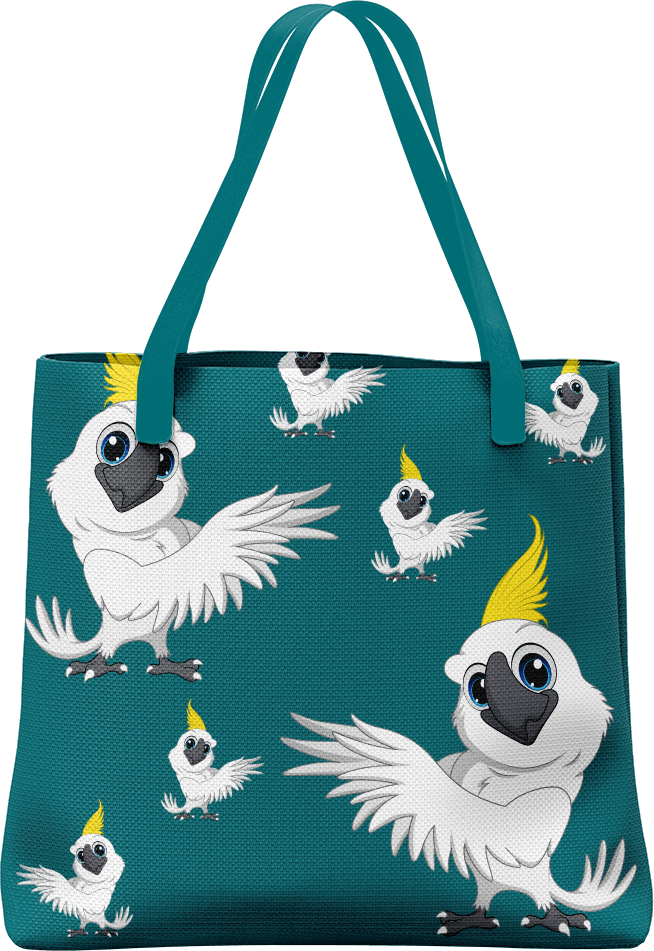 Cockatoo Tote Bag - fungear.com.au