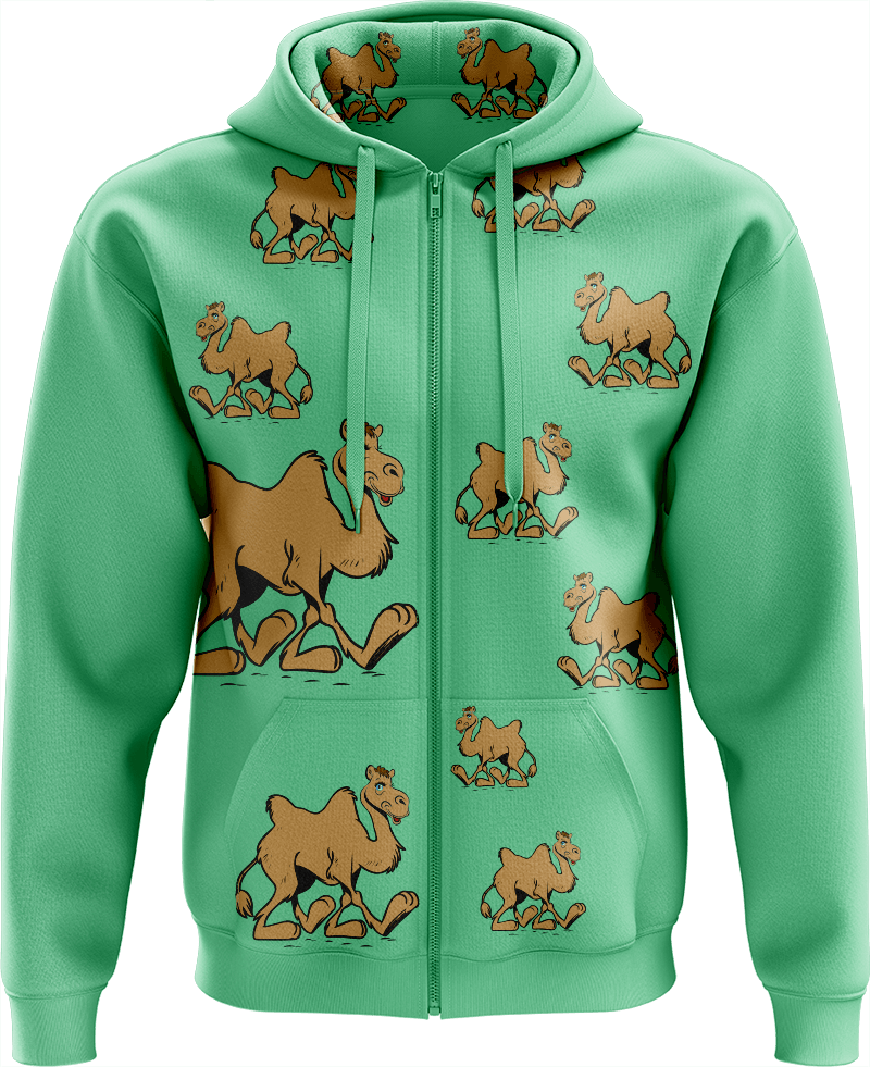 Cool Camel Full Zip Hoodies Jacket