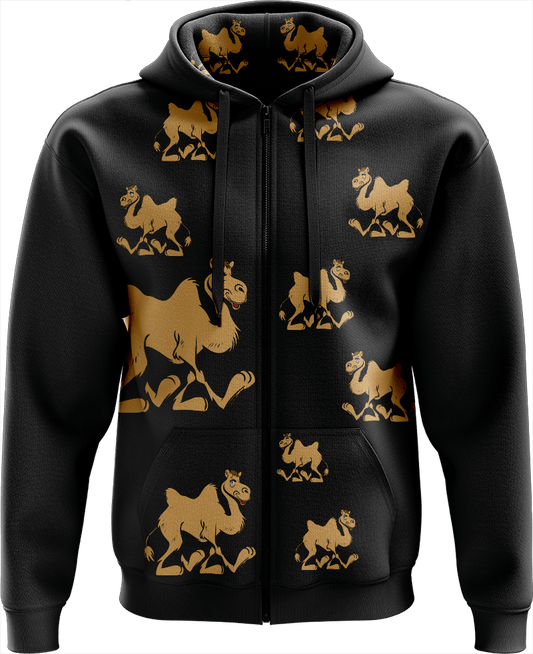 Cool Camel Full Zip Hoodies Jacket - fungear.com.au