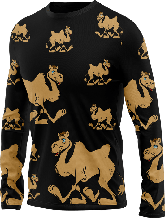 Cool Camel Rash Shirt Long Sleeve - fungear.com.au