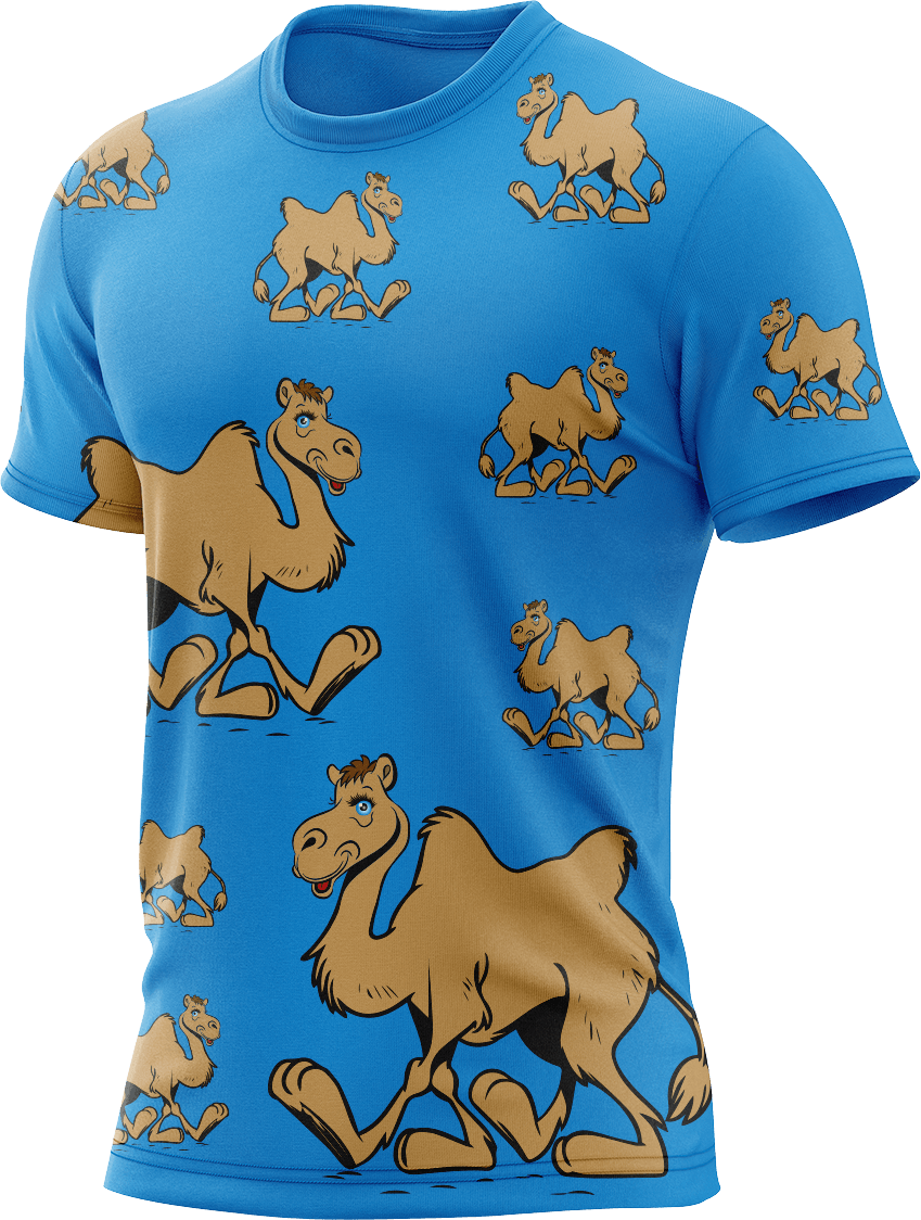 Cool Camel Rash Shirt Short Sleeve - fungear.com.au