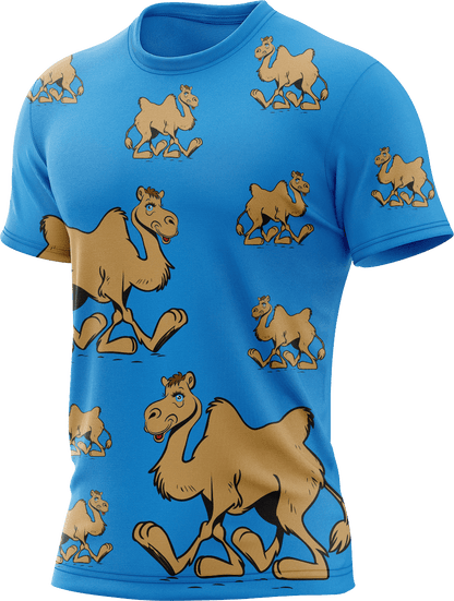 Cool Camel Rash Shirt Short Sleeve - fungear.com.au