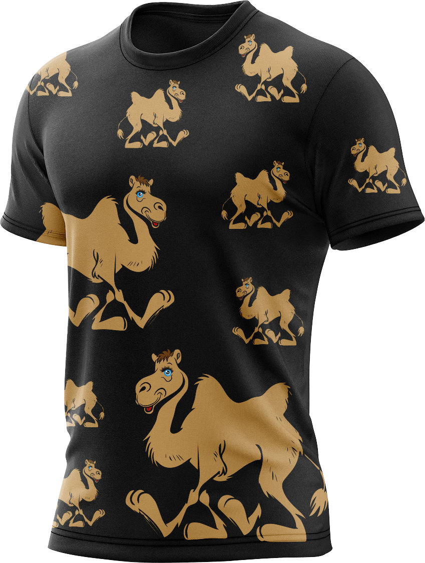 Cool Camel Rash Shirt Short Sleeve - fungear.com.au