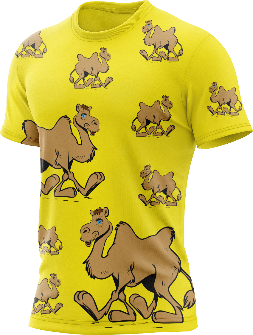 Cool Camel Rash Shirt Short Sleeve - fungear.com.au