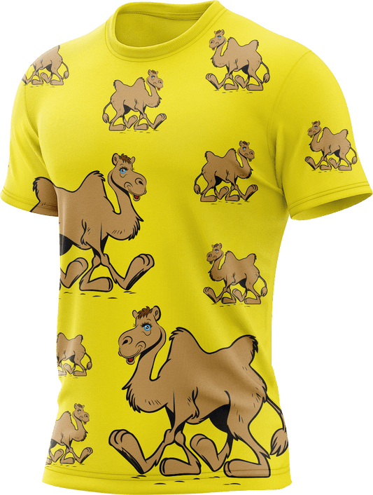 Cool Camel Rash Shirt Short Sleeve - fungear.com.au