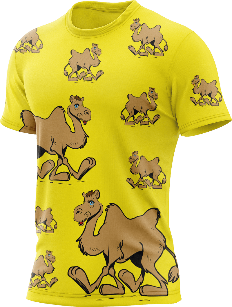 Cool Camel Rash Shirt Short Sleeve