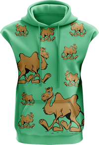 Cool Camel Sleeveless Hoodie 2