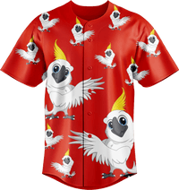 Cool Cockatoo Baseball Jerseys 4