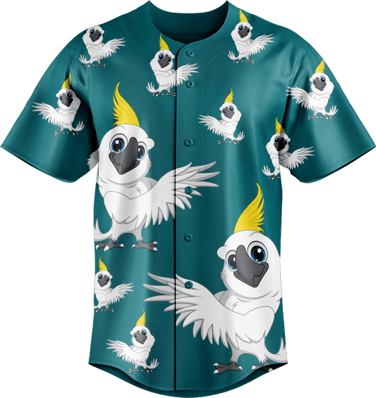 Cool Cockatoo Baseball Jerseys - fungear.com.au