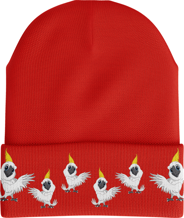 Cool Cockatoo Beanie - fungear.com.au