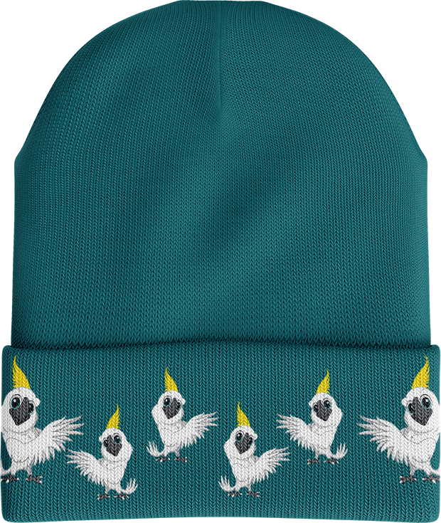 Cool Cockatoo Beanie - fungear.com.au