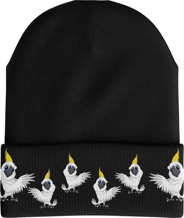 Cool Cockatoo Beanie - fungear.com.au