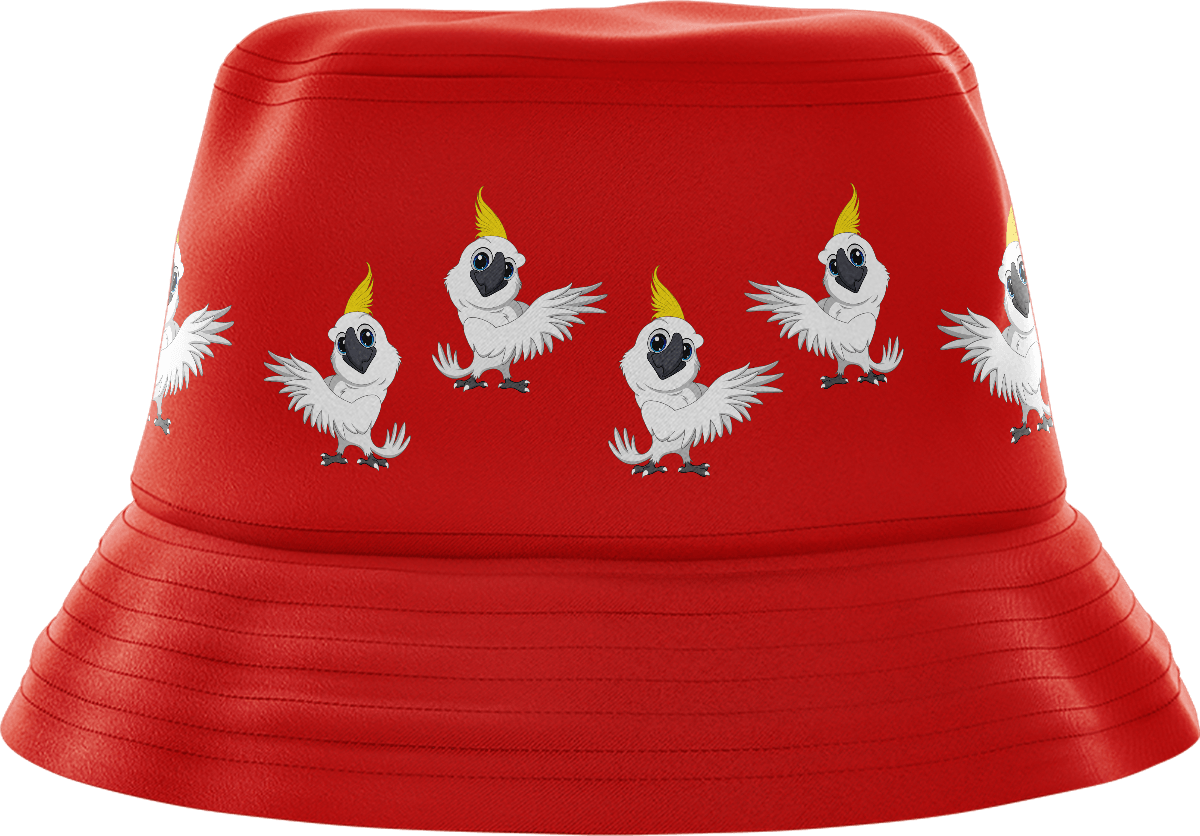 Cool Cockatoo Bucket Hats - fungear.com.au