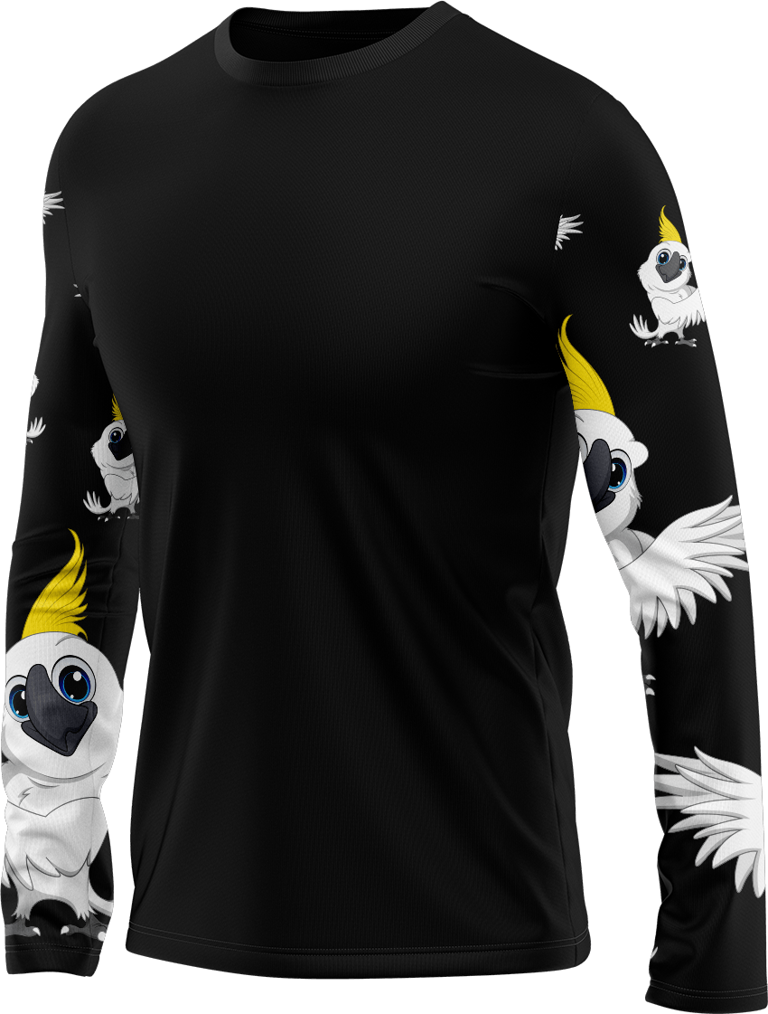 Cool Cockatoo Rash T-Shirt Long Sleeve - fungear.com.au