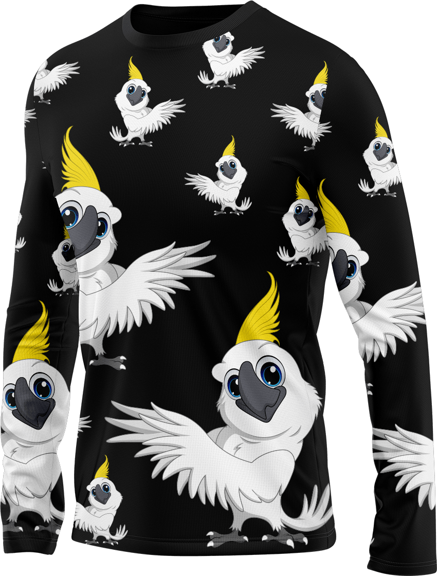 Cool Cockatoo Rash T-Shirt Long Sleeve - fungear.com.au