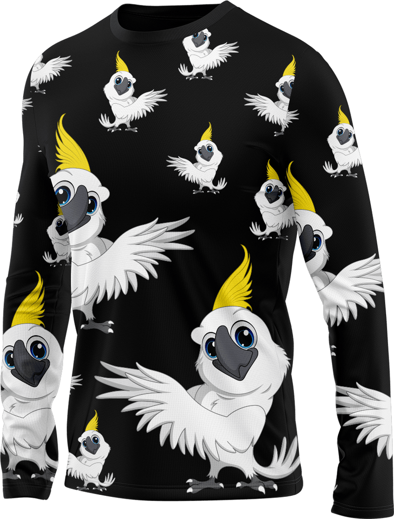 Cool Cockatoo Rash Shirt Long Sleeve
