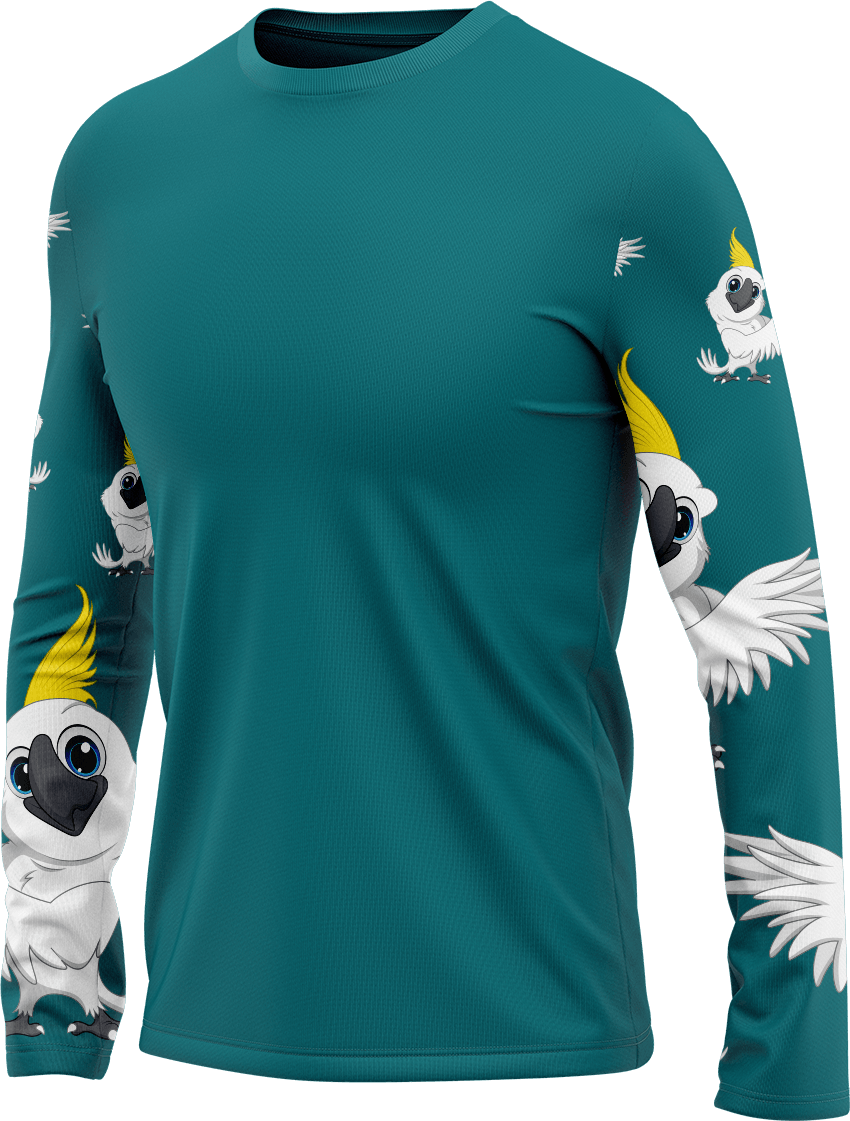 Cool Cockatoo Rash T-Shirt Long Sleeve - fungear.com.au