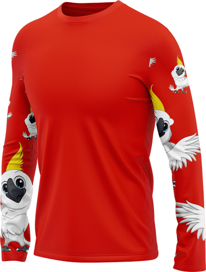 Cool Cockatoo Rash T-Shirt Long Sleeve - fungear.com.au