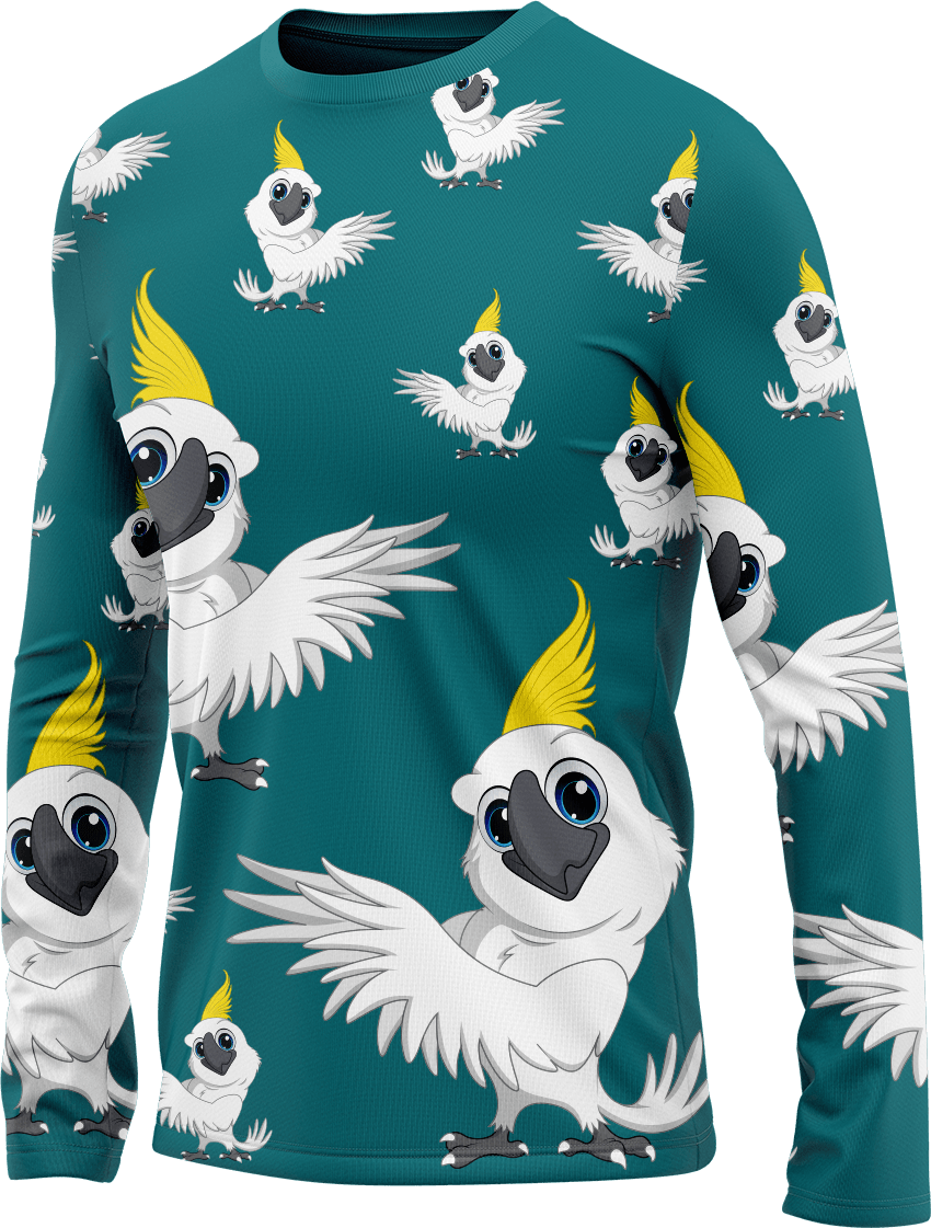 Cool Cockatoo Rash Shirt Long Sleeve