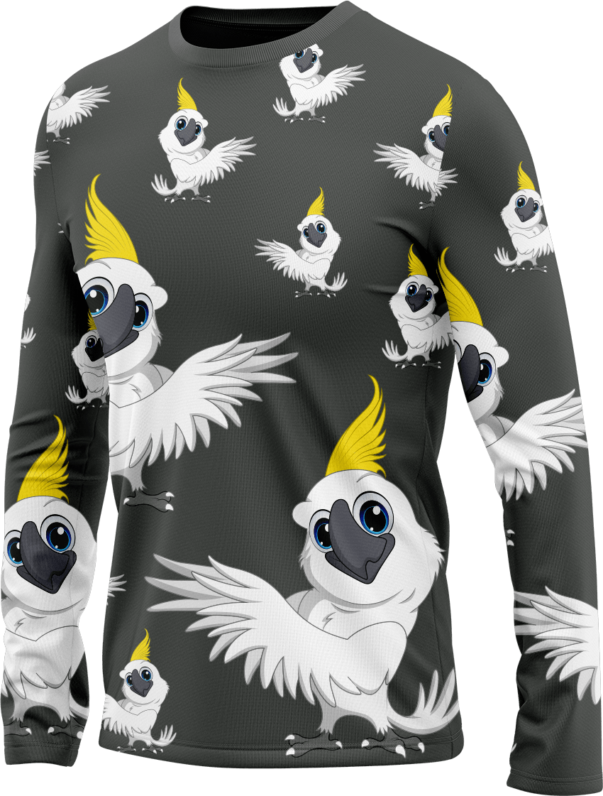 Cool Cockatoo Rash T-Shirt Long Sleeve - fungear.com.au