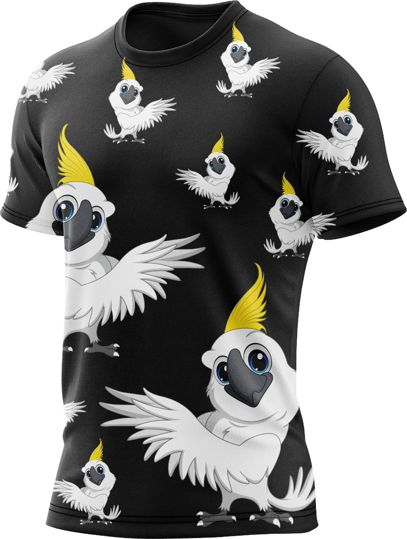 Cool Cockatoo Rash Shirt Short Sleeve
