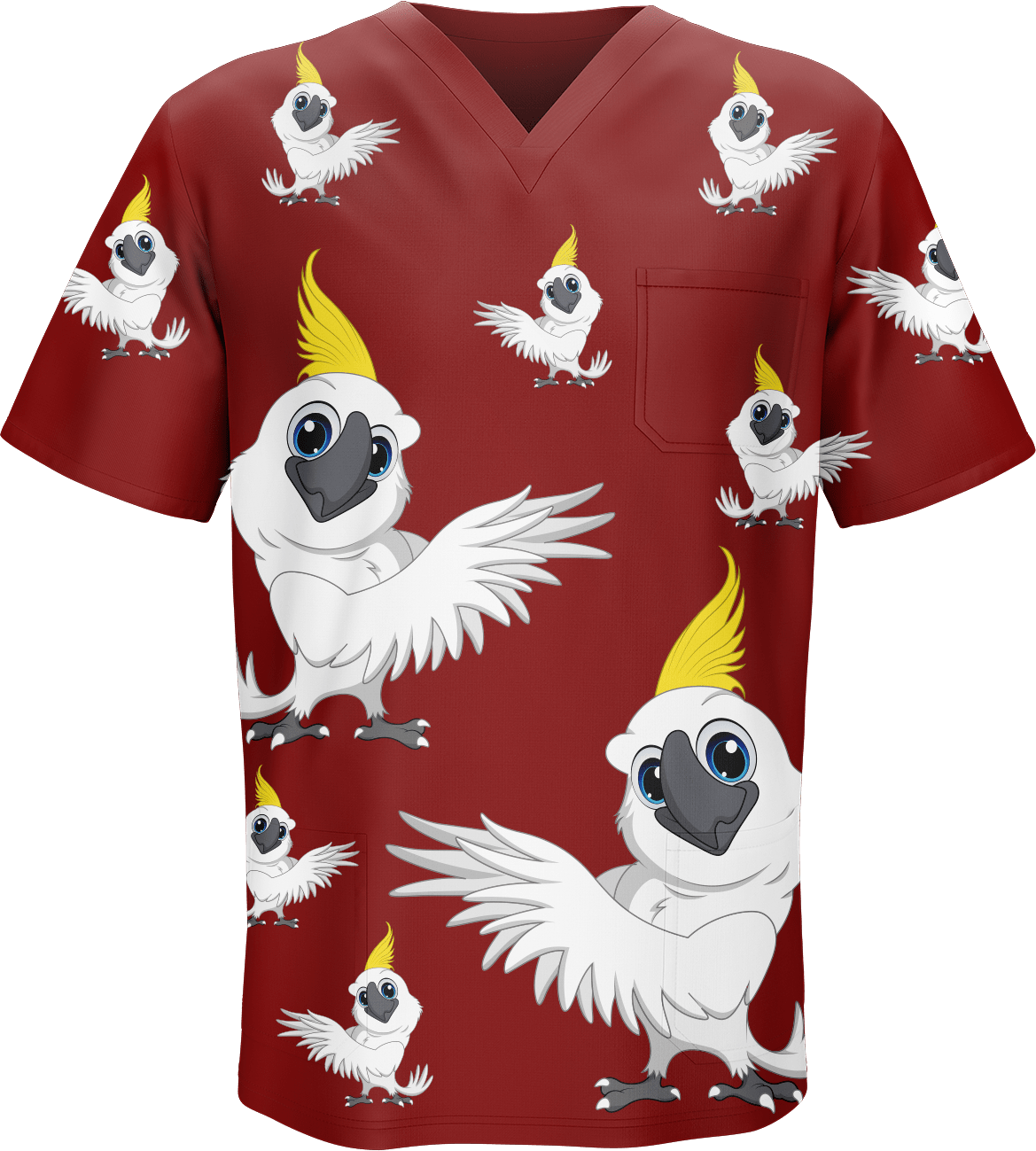 Cool Cockatoo Scrubs - fungear.com.au