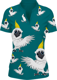 Cool Cockatoo Women's Polo 3