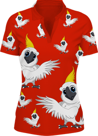 Cool Cockatoo Women's Polo 1