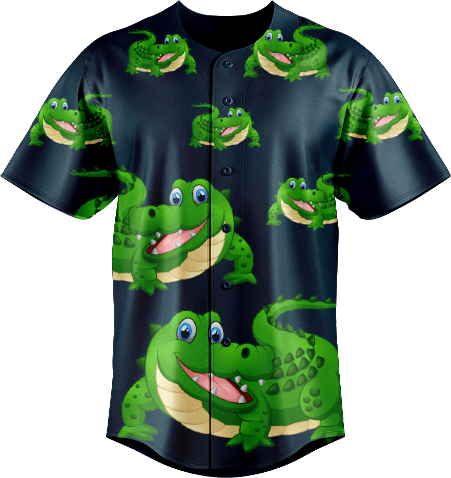 Crazy Croc Baseball Jerseys - fungear.com.au