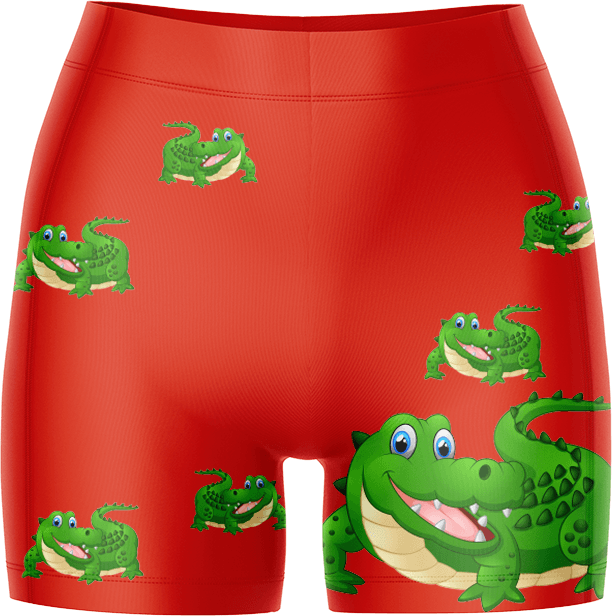 Crazy Croc Bike Shorts - fungear.com.au