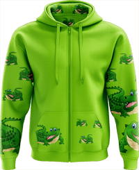Crazy Croc Full Zip Hoodies Jacket 3