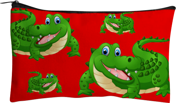 Crazy Croc Jumbo Pencil Case - fungear.com.au